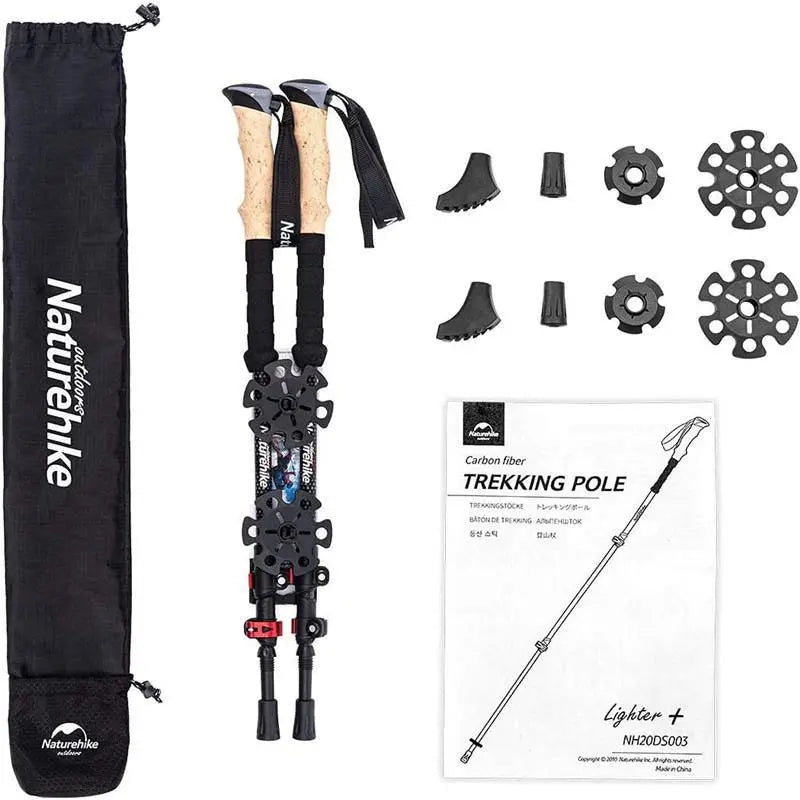 Carbon Fiber Hiking Pole Carbon Fiber Trekking Poles – Naturehike-au