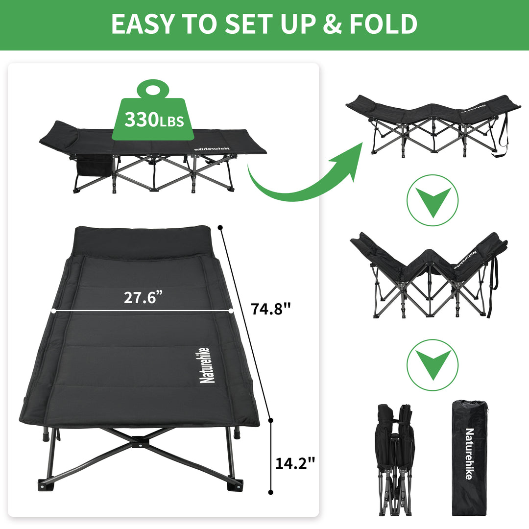 Xingye Outdoor Folding Camp Bed – Naturehike-au - Main Image