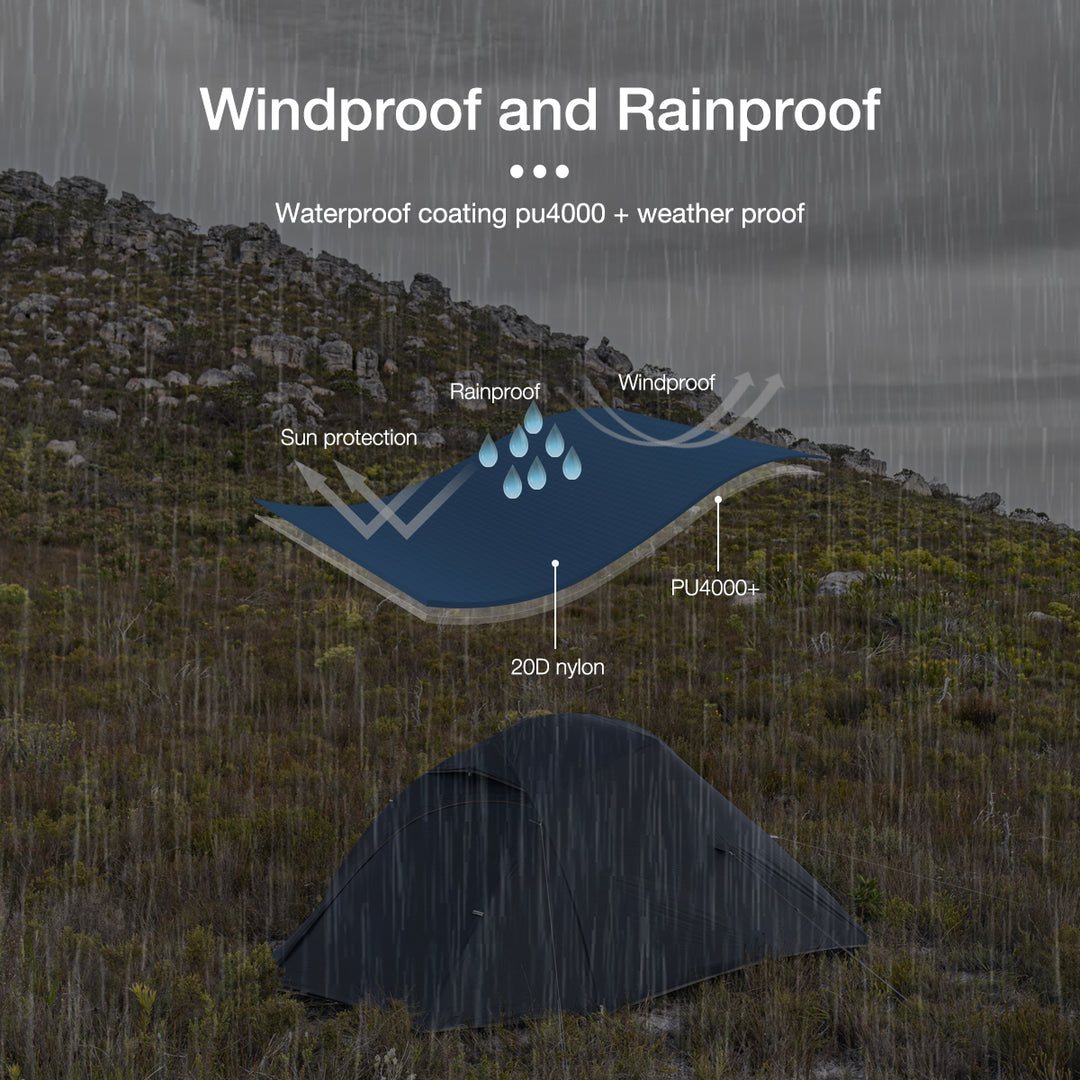 Cloud UP 3 People 3-season Camping Tent