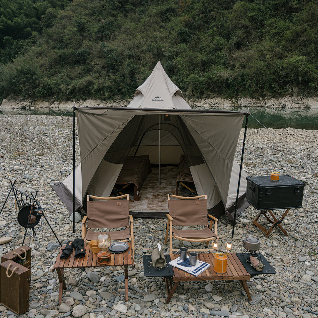 Ranch 4 People Pyramid Luxury Camping Tent