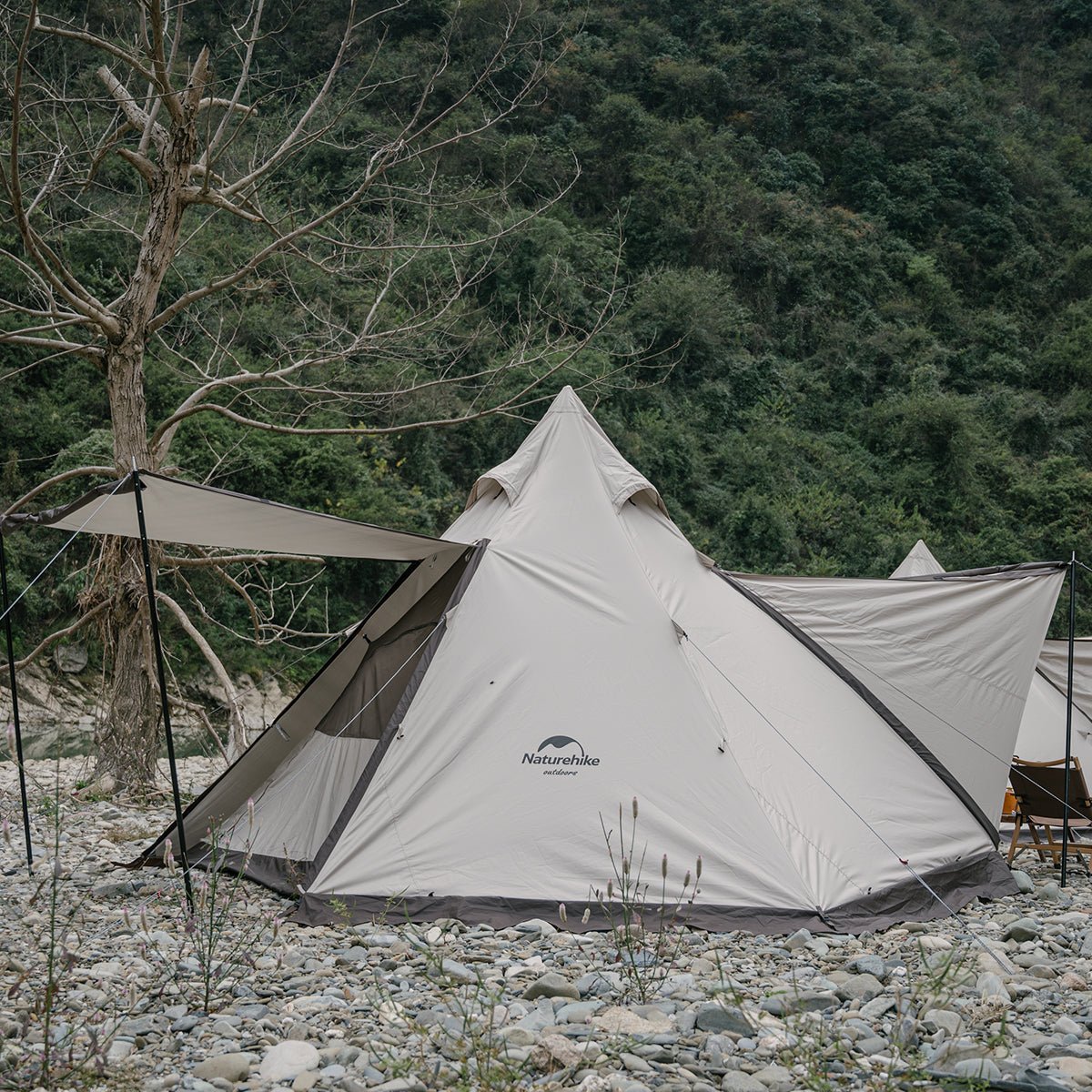 Ranch 4 People Pyramid Luxury Camping Tent Naturehike au