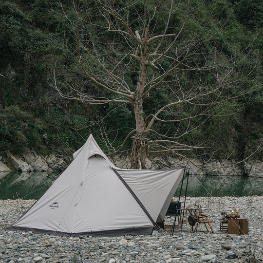Ranch 4 People Pyramid Luxury Camping Tent