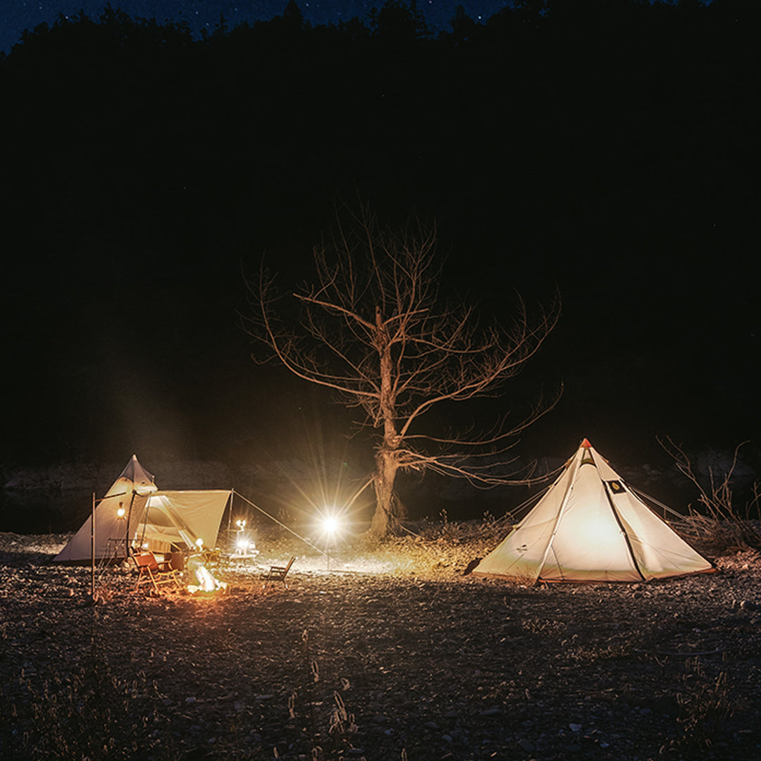 Ranch 4 People Pyramid Luxury Camping Tent
