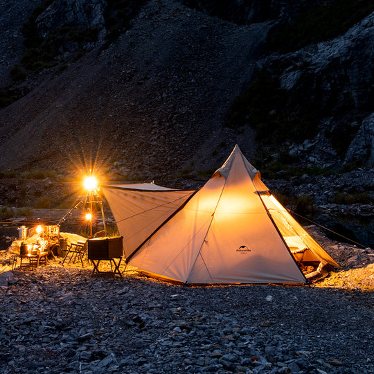 Ranch 4 People Pyramid Luxury Camping Tent