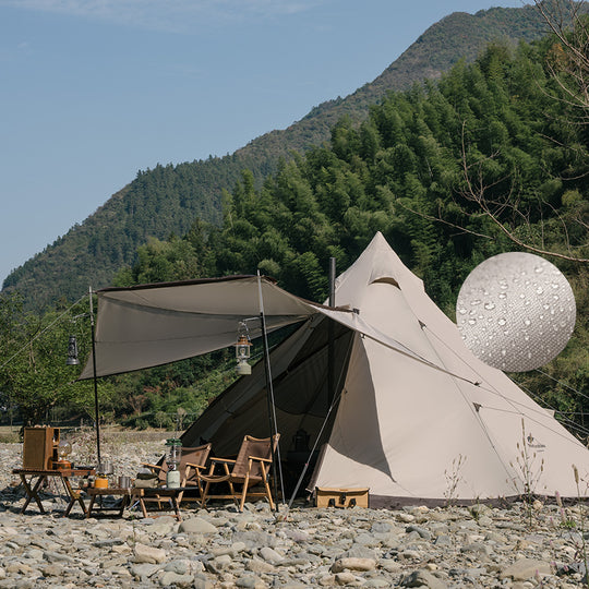 Ranch 6 People 4 season Luxury Camping Tent