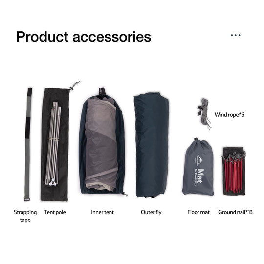 Cloud UP 3 People 3-season Camping Tent
