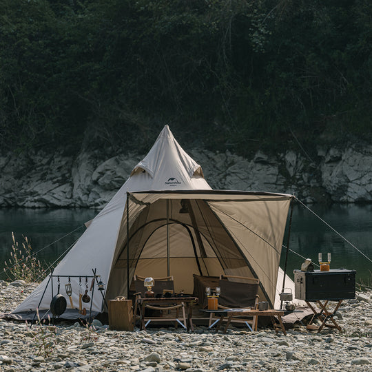 Ranch 4 People Pyramid Luxury Camping Tent