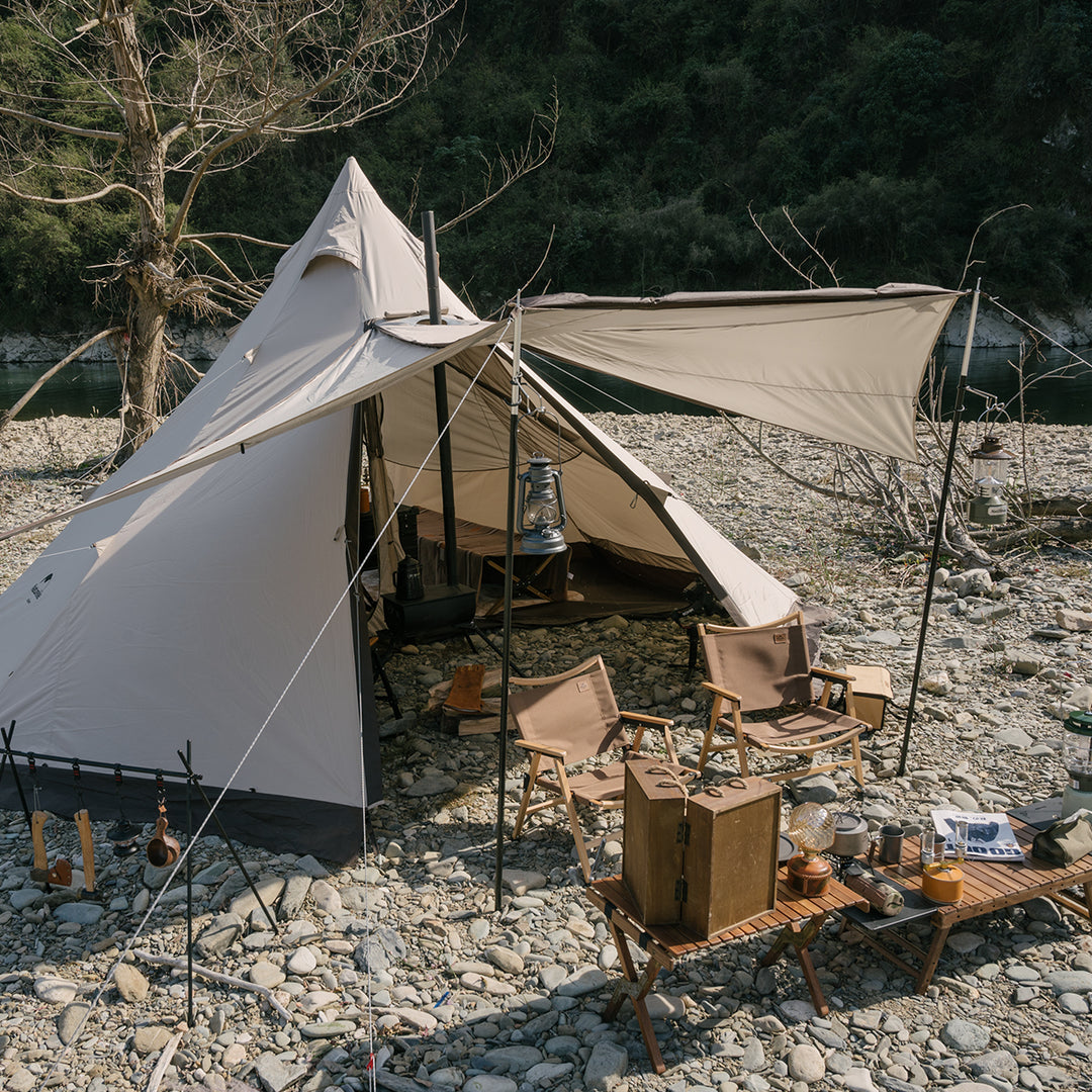 Ranch 6 People 4 season Luxury Camping Tent