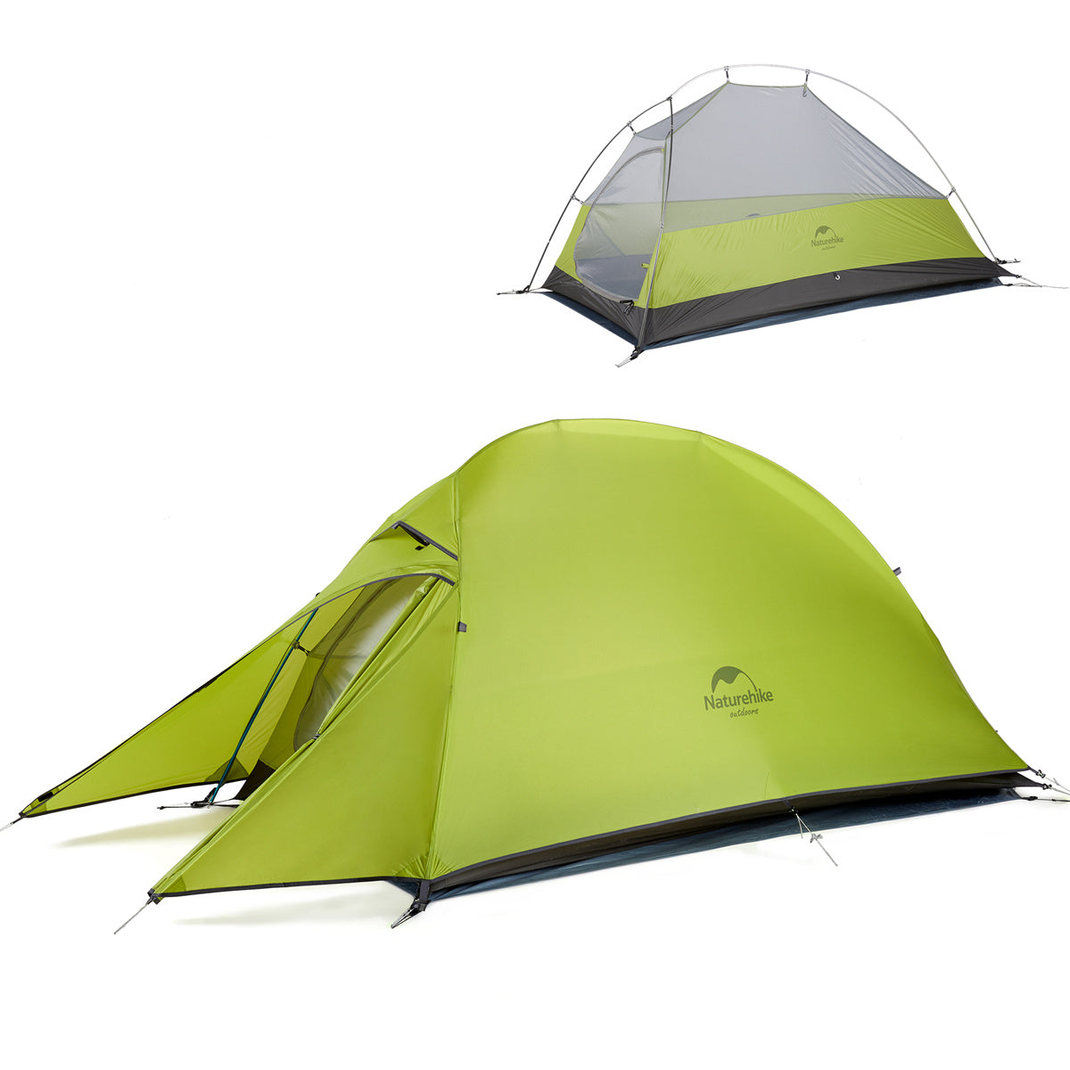 Cloud Up 1 Person 3-season Camping Tent Ultralight 20D – Naturehike-au