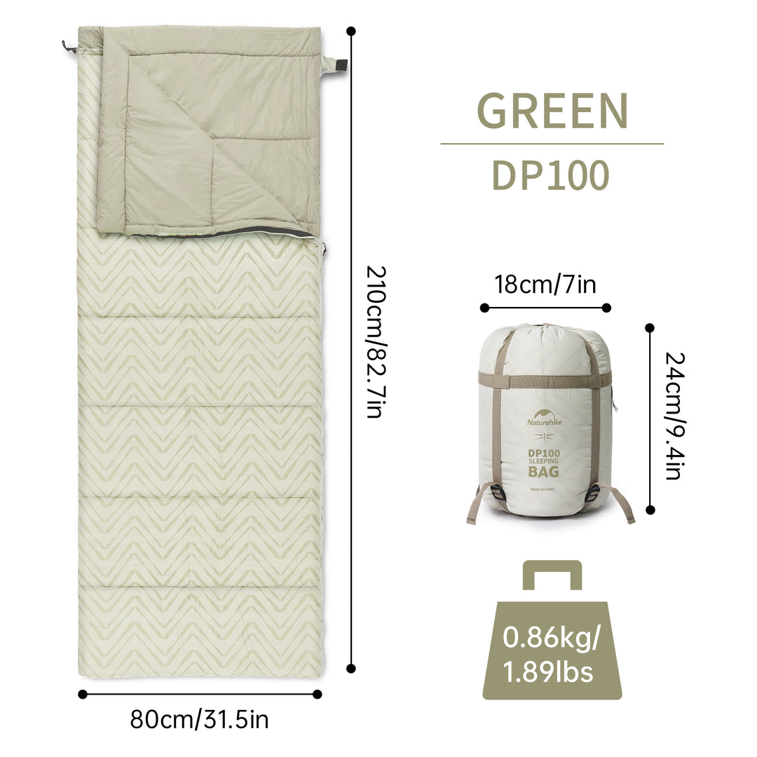 Sammy Square Cotton Sleeping Bag