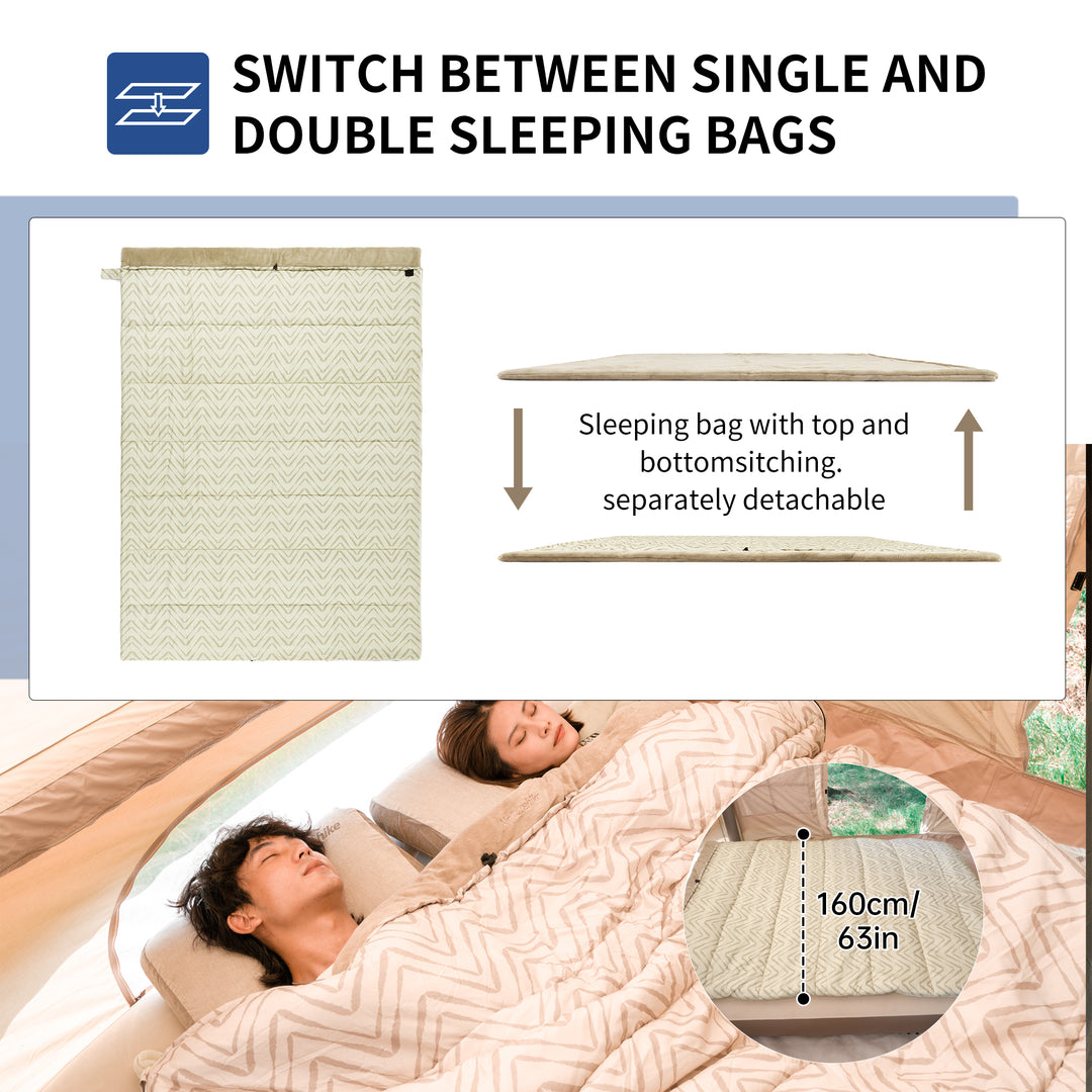 Sammy Square Cotton Sleeping Bag