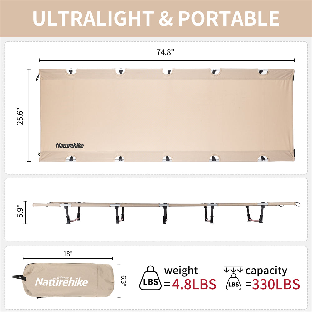 XJC05 Outdoor Folding Camp Bed