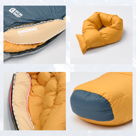 JA Series Alpine Goose Down Sleeping Bag
