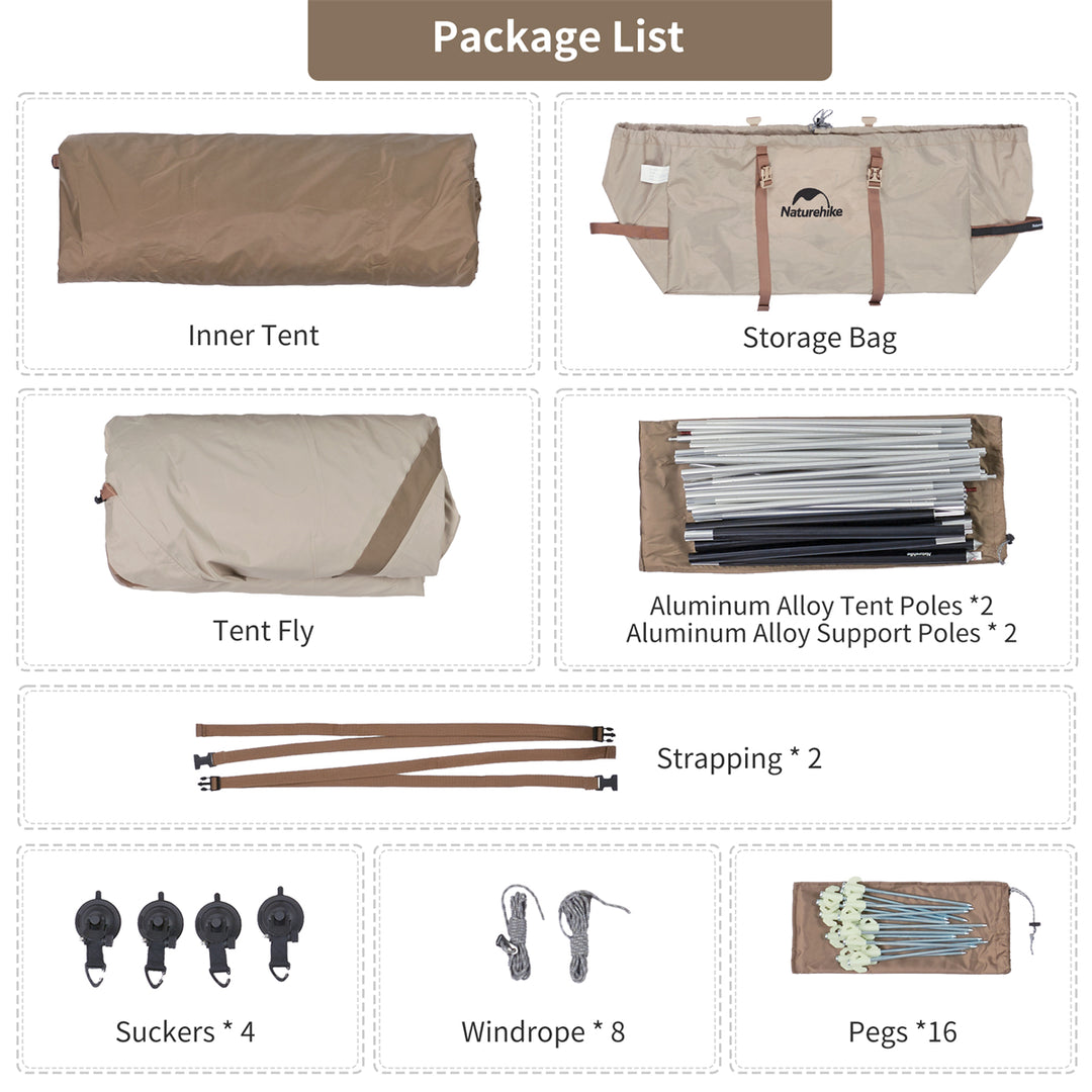 Cloud Wild Car Side Tent