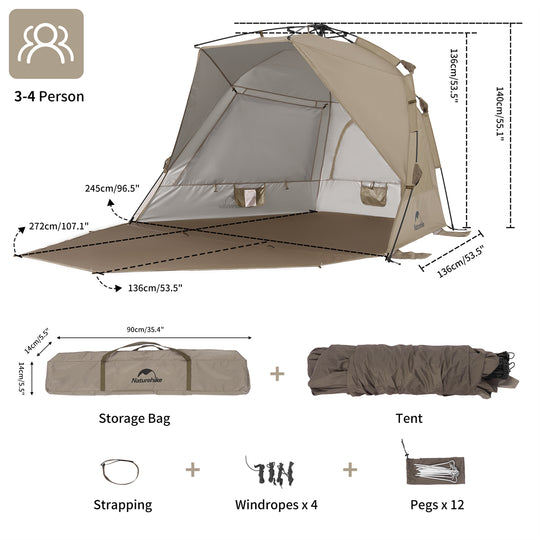 Automatic Beach Tent