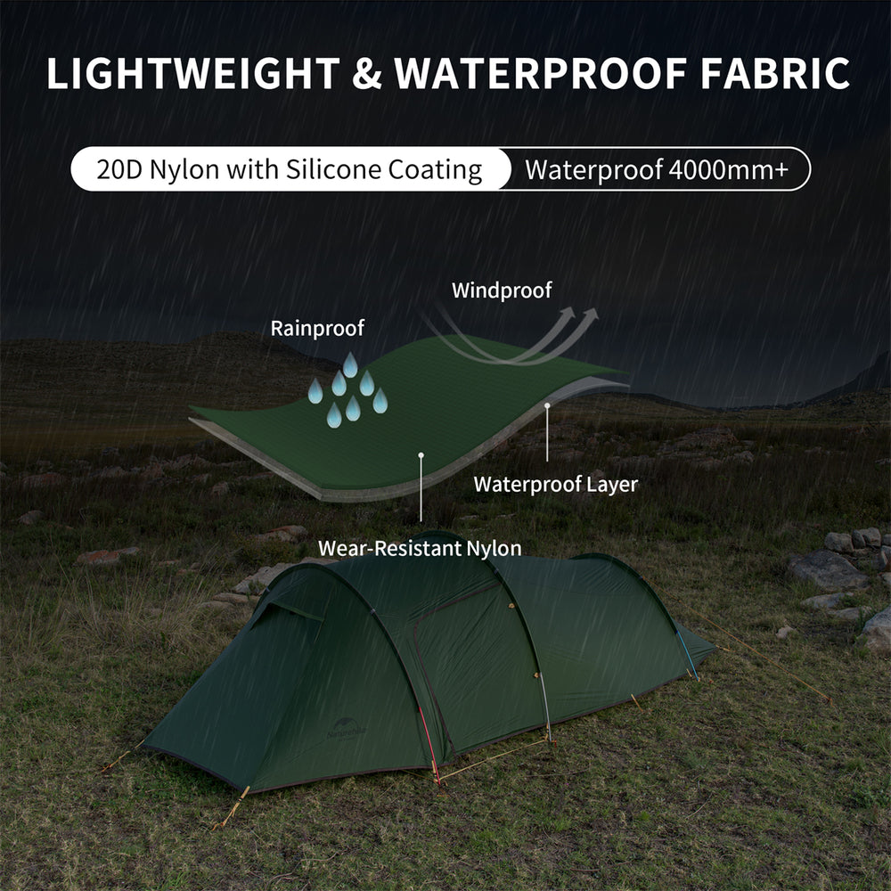 Opalus  Tunnel  2-3 People Camping Tent