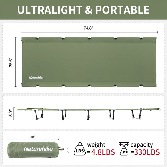 XJC05 Outdoor Folding Camp Bed