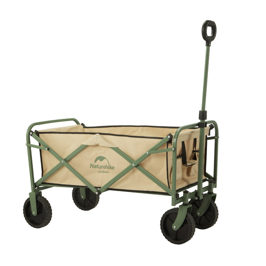 Naturehike Lightweight Cart, Collapsible Portable Wagon Cart, 80 Liters Camping Cart, Maximum 100 Liters, Garden Outdoor Park Utility Wagon Cart