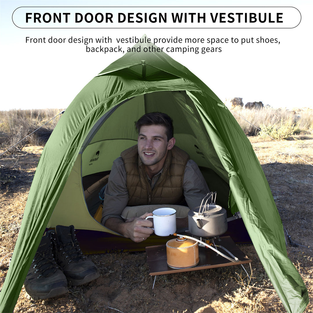 Cloud Up 1 Person 3-season Camping Tent Ultralight 20D