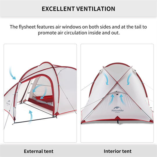 Hiby One Bedroom One Living Room Camping Tent