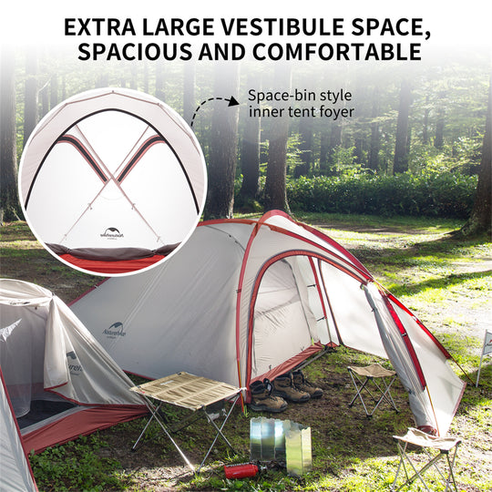 Hiby One Bedroom One Living Room Camping Tent