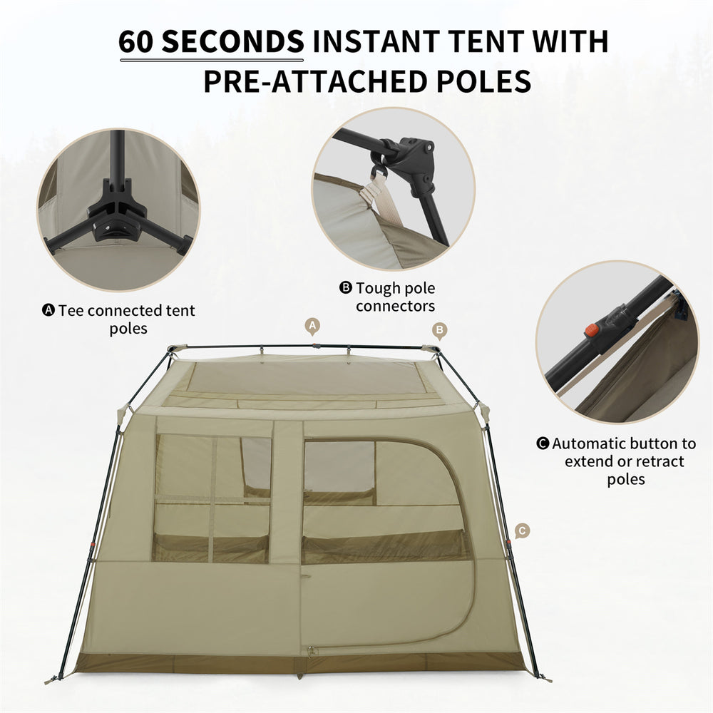 Village 6.0 Roof Automatic Tent【Canopy Version】