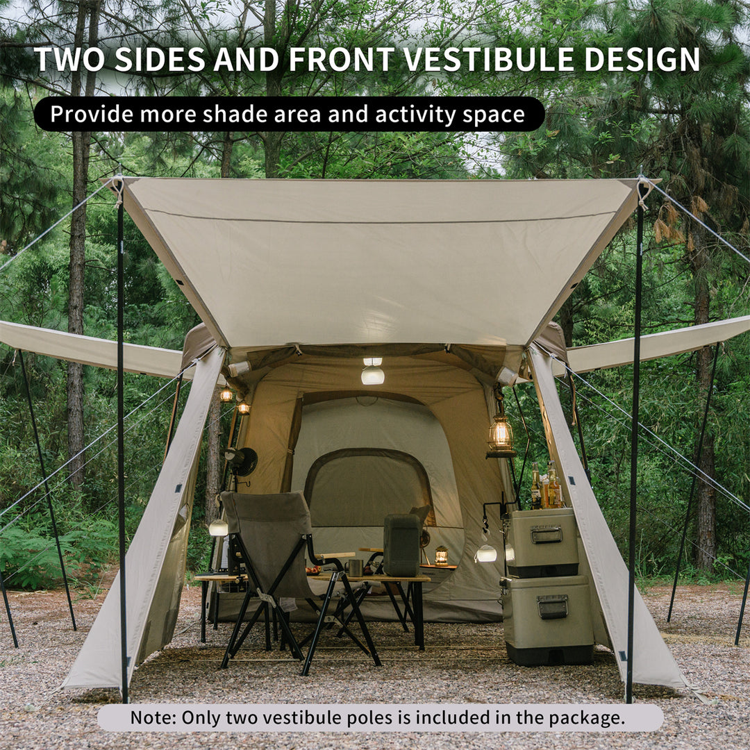 Cloud Boat Fast One-Bedroom Speedy Tunnel Tent