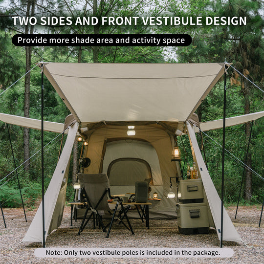 Cloud Boat Fast One-Bedroom Speedy Tunnel Tent