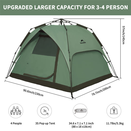 Cape Square Instant Tent