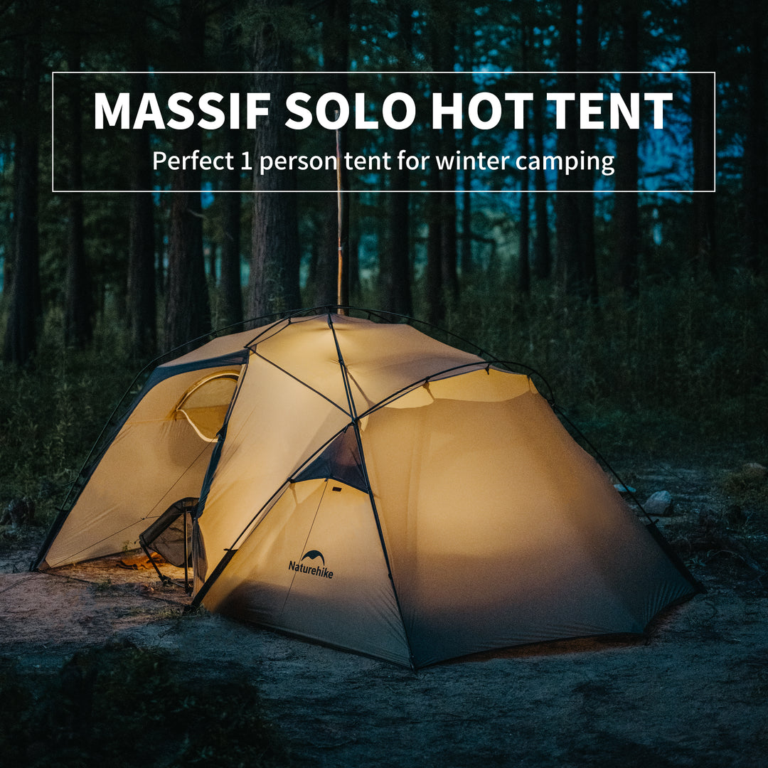 Massif Solo Ultralight Hot Tent One Bedroom&One Living Room