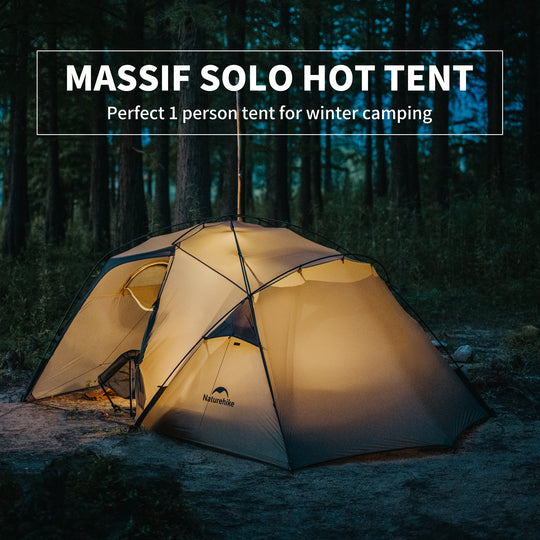Massif Solo Ultralight Hot Tent One Bedroom&One Living Room