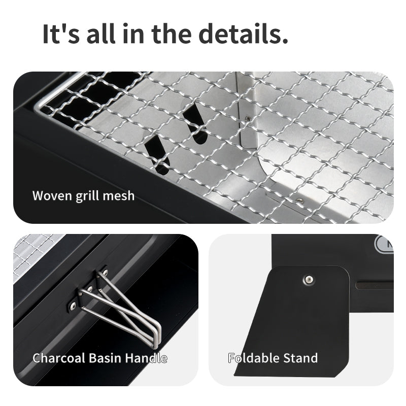 Naturehike “Have Time” Portable Desktop BBQ Grill（Small Size）