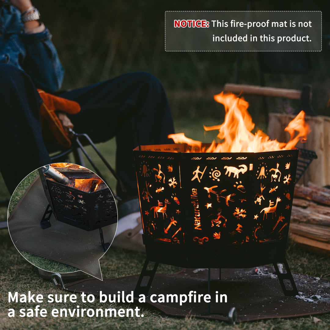 Natuehike Totem Folding Fire Table