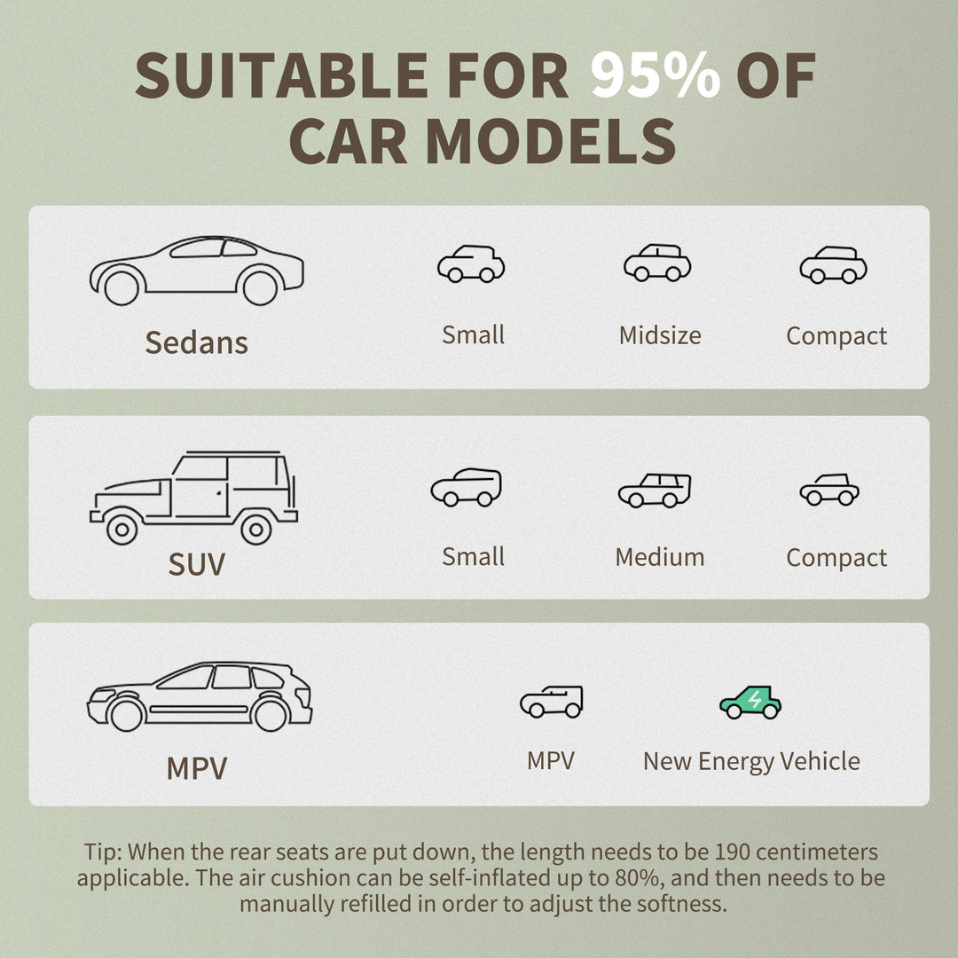 Naturehike SUV & Car Air Mattress Automatic Inflation
