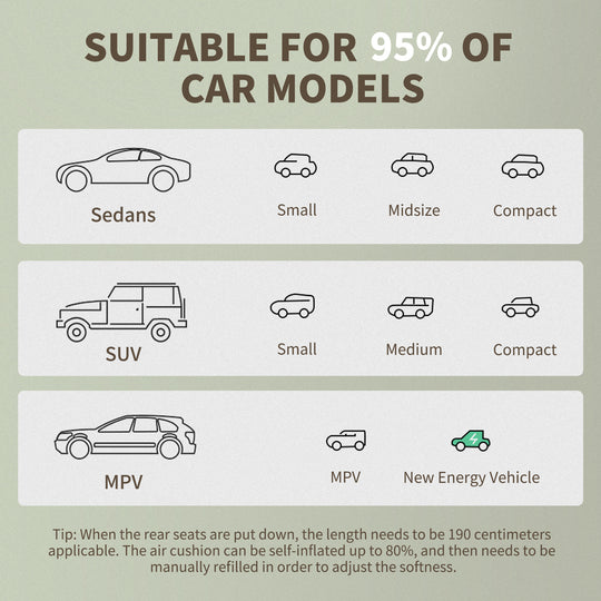 Naturehike SUV & Car Air Mattress Automatic Inflation