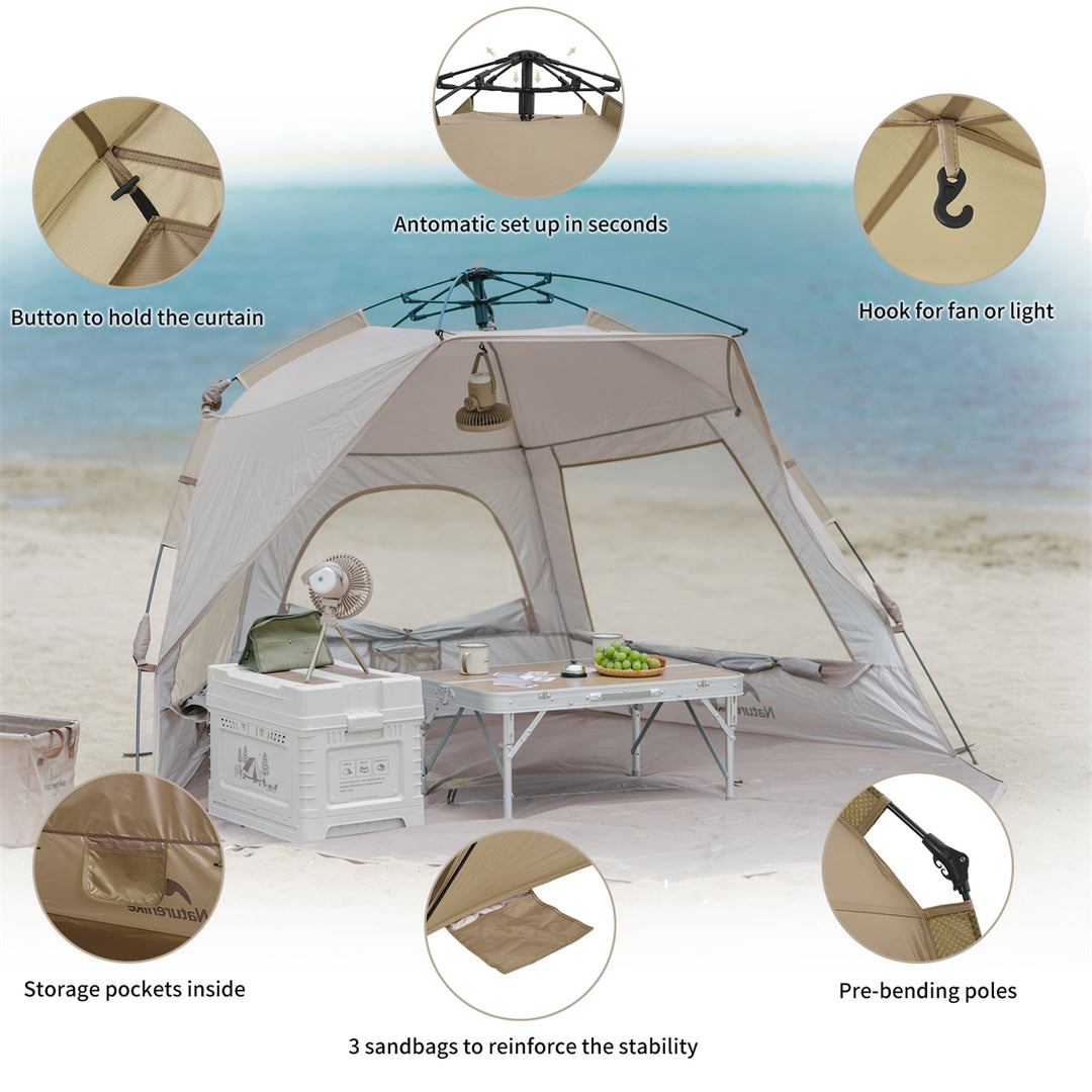 beach tent au Automatic Beach Tent – Naturehike-au