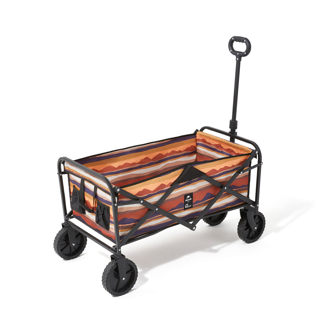 Naturehike Lightweight Cart, Collapsible Portable Wagon Cart, 80 Liters Camping Cart, Maximum 100 Liters, Garden Outdoor Park Utility Wagon Cart