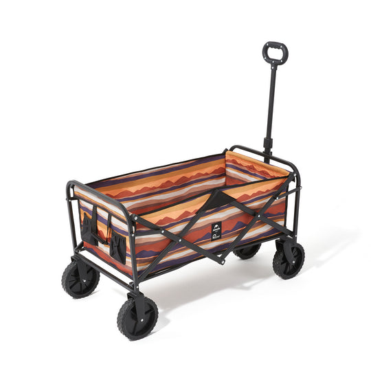 Naturehike Lightweight Cart, Collapsible Portable Wagon Cart, 80 Liters Camping Cart, Maximum 100 Liters, Garden Outdoor Park Utility Wagon Cart