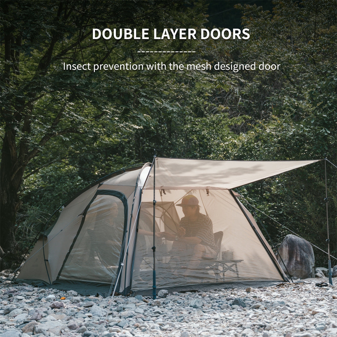 Mountain Peak Hot Tent One Bedroom&One Living Room