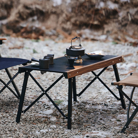 Square Fold IGT Quick Open Folding Camping Table