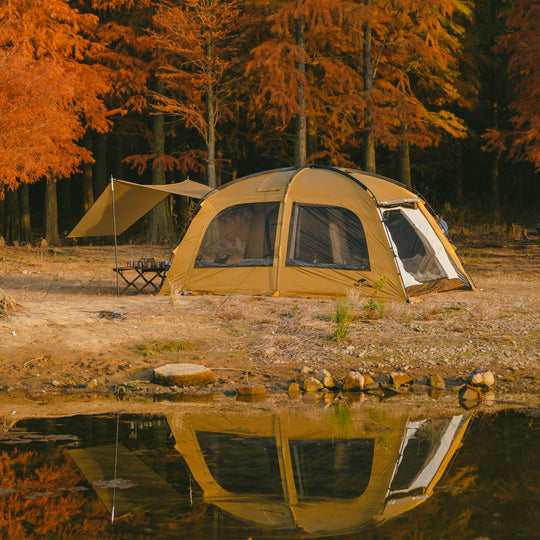 Naturehike Dune 4-Season 3Person Hot Tent with Stove Jack