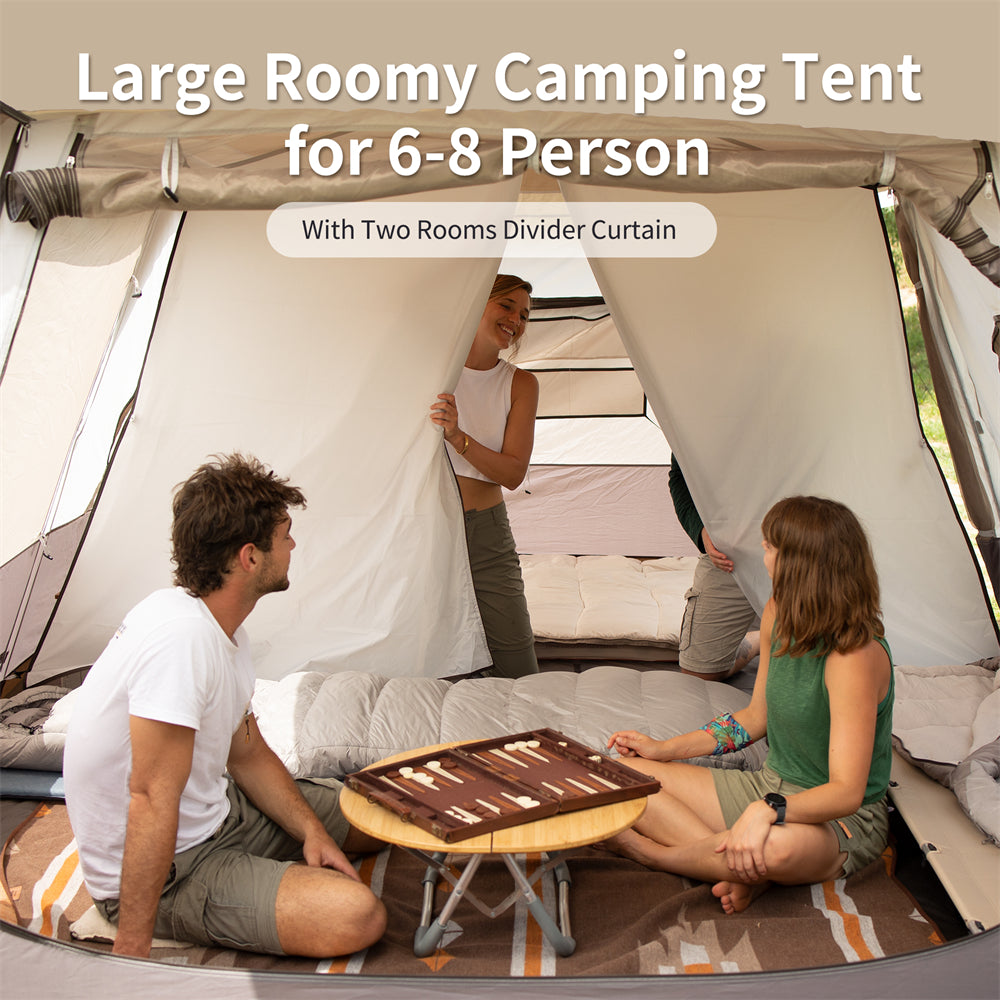Cape 6-8 Person Family Camping Automatic Tent