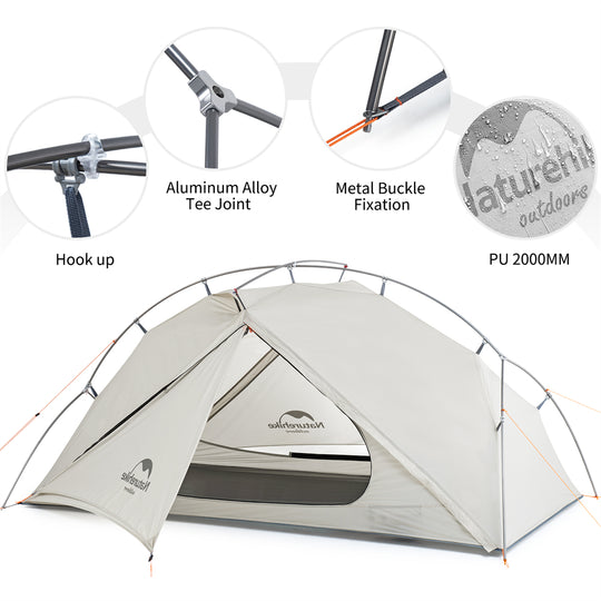 Vik Single-Layer 2 People Camping Tent