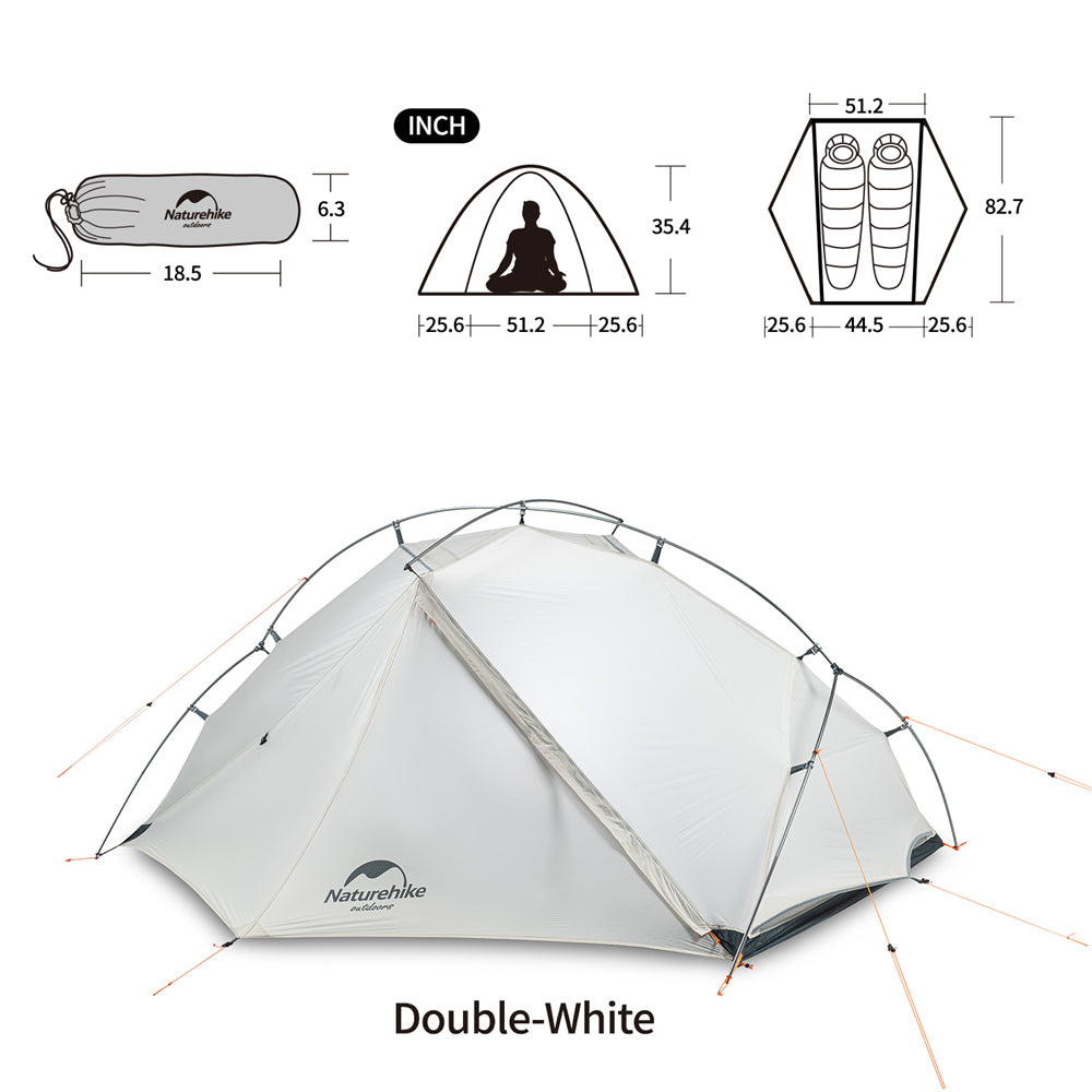 Vik Single-Layer 2 People Camping Tent